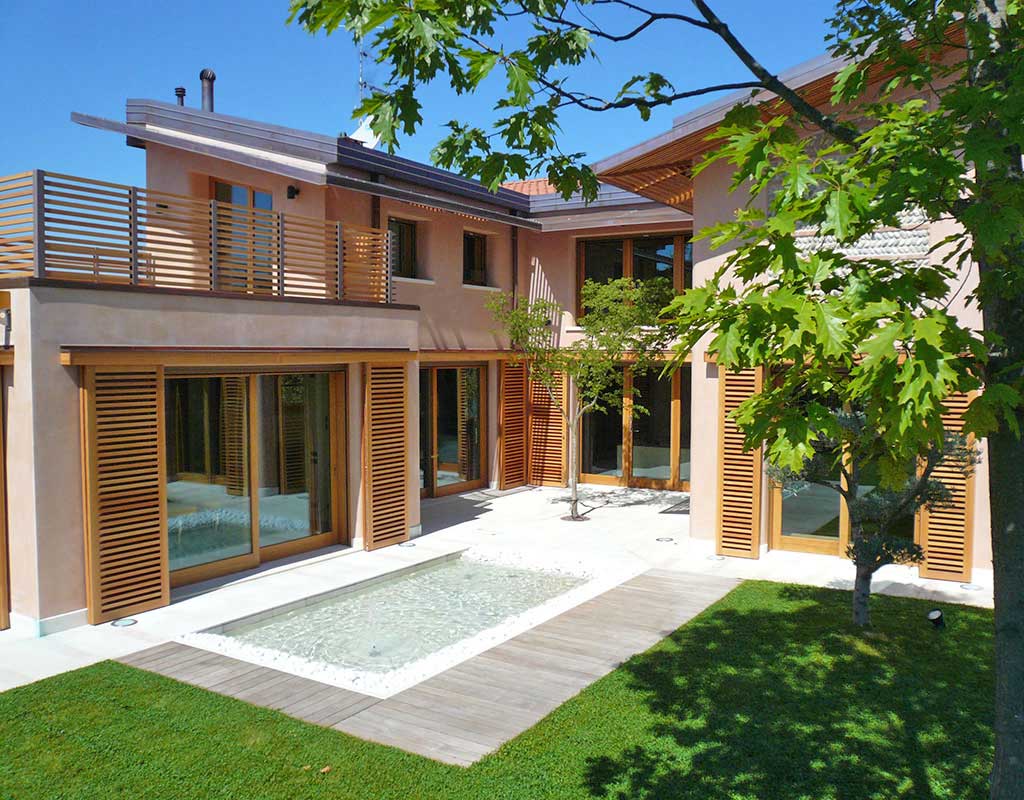 DOPO - Intervento di ristrutturazione edificio direzionale e creazione di wellness area con progetto arredi su misura