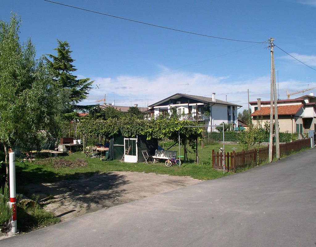 Demolizione con ricostruzione in bioedilizia - PRIMA