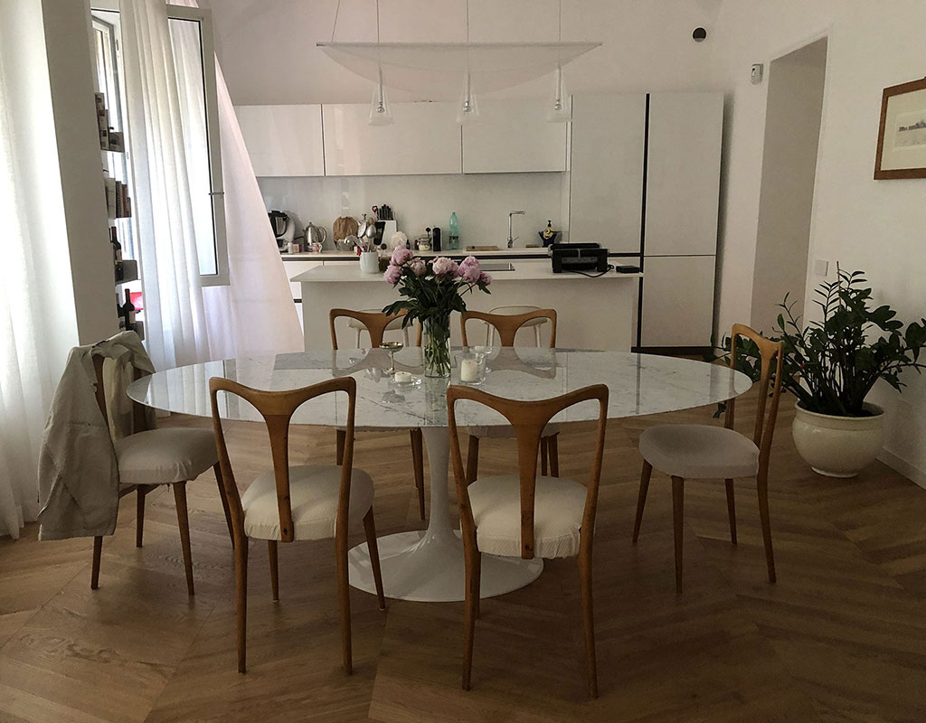 DOPO - Intervento di rinnovamento integrale degli interni residenza primi ‘900 e creazione giardino pensile