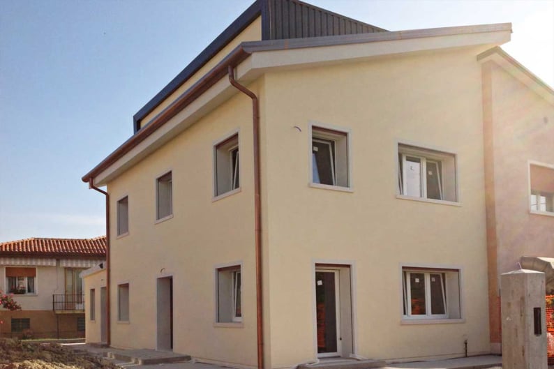 DOPO - Intervento di ristrutturazione pesante con ampliamento a Treviso